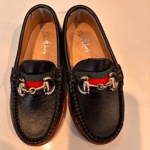 Stylish Black Kids Dress Shoes